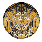 Aotearoa Iwi Ngati Whatua Spare Tire Cover Maori Kowhaiwhai Pattern