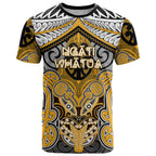 Aotearoa Iwi Ngati Whatua Personalised T Shirt Maori Kowhaiwhai Pattern