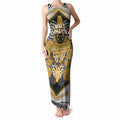 Aotearoa Iwi Ngati Whatua Personalised Tank Maxi Dress Maori Kowhaiwhai Pattern