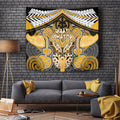 Aotearoa Iwi Ngati Whatua Tapestry Maori Kowhaiwhai Pattern