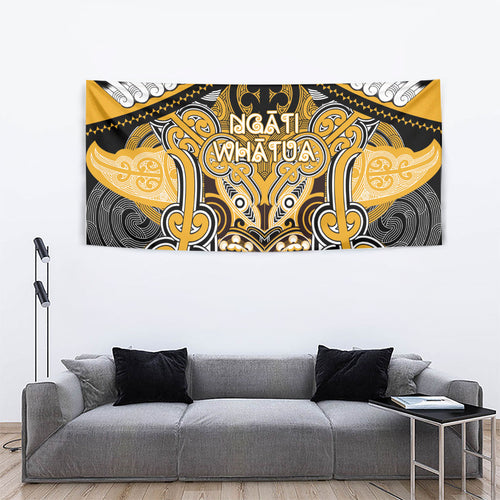 Aotearoa Iwi Ngati Whatua Tapestry Maori Kowhaiwhai Pattern