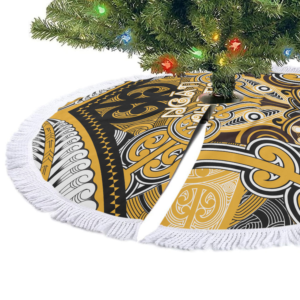 Aotearoa Iwi Ngati Whatua Tree Skirt Maori Kowhaiwhai Pattern