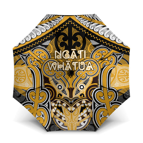 Aotearoa Iwi Ngati Whatua Umbrella Maori Kowhaiwhai Pattern