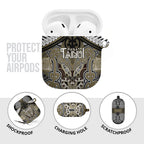 Aotearoa Iwi Waikato Tainui AirPods Case Maori Kowhaiwhai Pattern