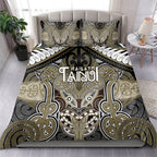 Aotearoa Iwi Waikato Tainui Bedding Set Maori Kowhaiwhai Pattern
