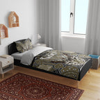 Aotearoa Iwi Waikato Tainui Bedding Set Maori Kowhaiwhai Pattern