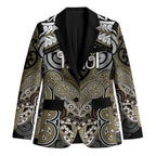 Aotearoa Iwi Waikato Tainui Personalised Blazer Maori Kowhaiwhai Pattern