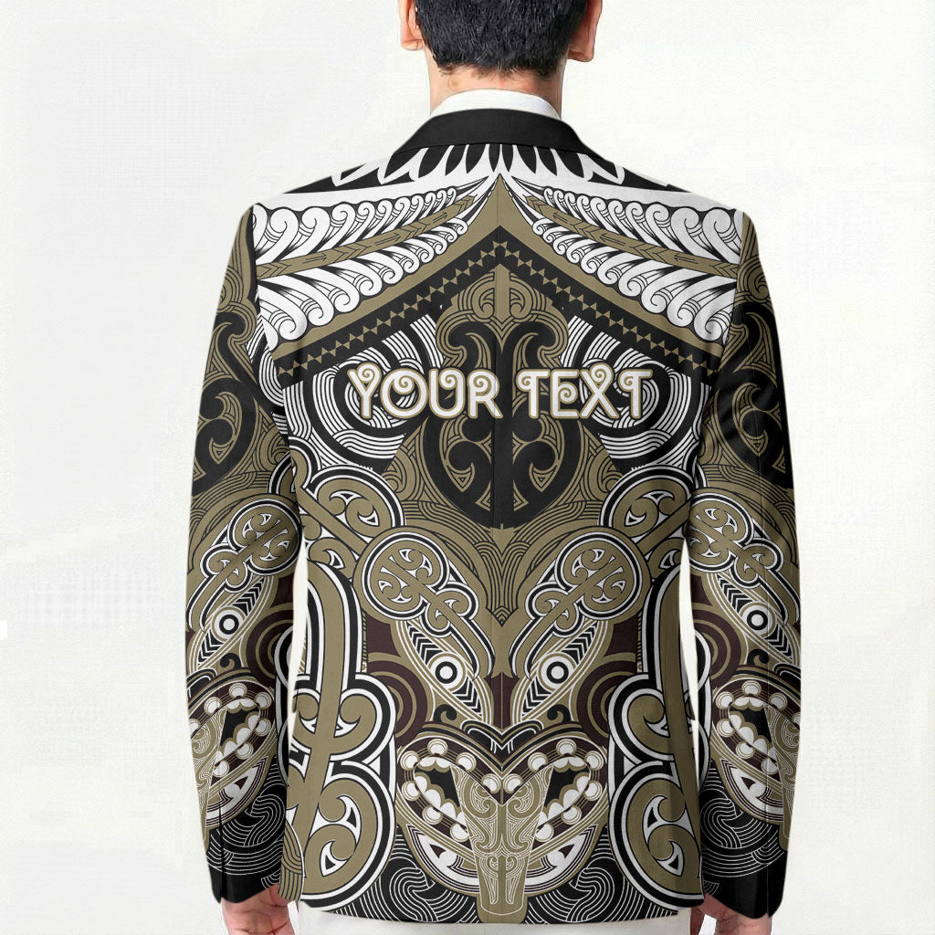 Aotearoa Iwi Waikato Tainui Personalised Blazer Maori Kowhaiwhai Pattern