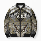 Aotearoa Iwi Waikato Tainui Personalised Bomber Puffer Jacket Maori Kowhaiwhai Pattern