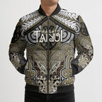 Aotearoa Iwi Waikato Tainui Personalised Bomber Puffer Jacket Maori Kowhaiwhai Pattern