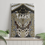 Aotearoa Iwi Waikato Tainui Canvas Wall Art Maori Kowhaiwhai Pattern