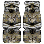 Aotearoa Iwi Waikato Tainui Personalised Car Mats Maori Kowhaiwhai Pattern