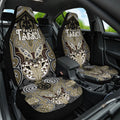 Aotearoa Iwi Waikato Tainui Car Seat Cover Maori Kowhaiwhai Pattern