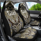 Aotearoa Iwi Waikato Tainui Car Seat Cover Maori Kowhaiwhai Pattern