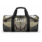 Aotearoa Iwi Waikato Tainui Duffle Bag Maori Kowhaiwhai Pattern