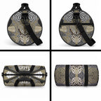 Aotearoa Iwi Waikato Tainui Duffle Bag Maori Kowhaiwhai Pattern