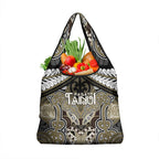 Aotearoa Iwi Waikato Tainui Grocery Bag Maori Kowhaiwhai Pattern