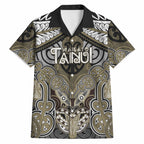 Aotearoa Iwi Waikato Tainui Personalised Hawaiian Shirt Maori Kowhaiwhai Pattern