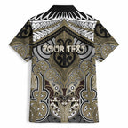 Aotearoa Iwi Waikato Tainui Personalised Hawaiian Shirt Maori Kowhaiwhai Pattern