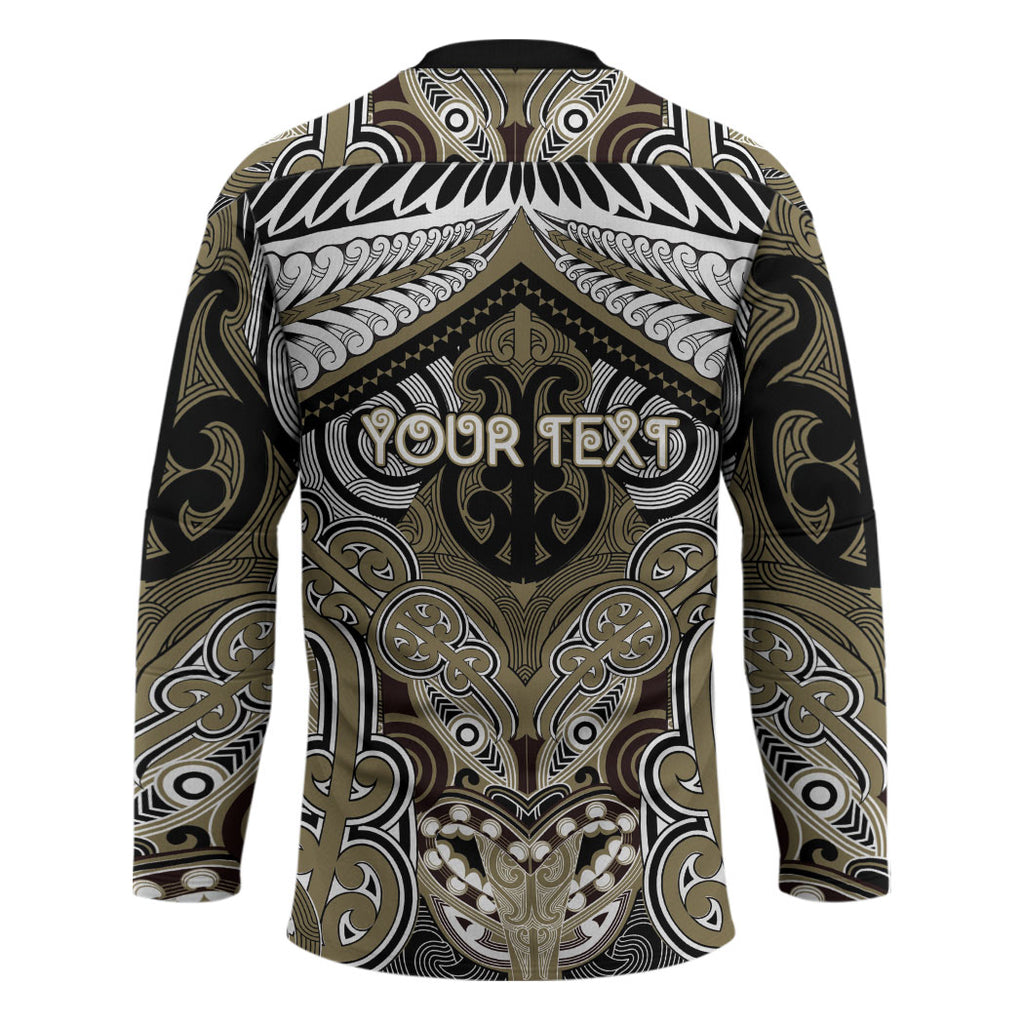 Aotearoa Iwi Waikato Tainui Personalised Hockey Jersey Maori Kowhaiwhai Pattern