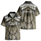 Aotearoa Iwi Waikato Tainui Personalised Kid Hawaiian Shirt Maori Kowhaiwhai Pattern