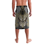 Aotearoa Iwi Waikato Tainui Personalised Lavalava Maori Kowhaiwhai Pattern