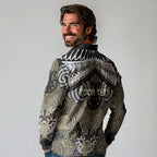 Aotearoa Iwi Waikato Tainui Personalised Long Sleeve Polo Shirt Maori Kowhaiwhai Pattern