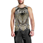 Aotearoa Iwi Waikato Tainui Personalised Men Tank Top Maori Kowhaiwhai Pattern