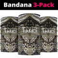 Aotearoa Iwi Waikato Tainui Neck Gaiter Maori Kowhaiwhai Pattern