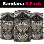Aotearoa Iwi Waikato Tainui Neck Gaiter Maori Kowhaiwhai Pattern
