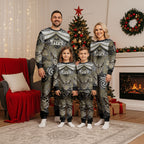 Aotearoa Iwi Waikato Tainui Personalised Christmas Pajama Set Maori Kowhaiwhai Pattern