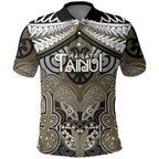 Aotearoa Iwi Waikato Tainui Personalised Polo Shirt Maori Kowhaiwhai Pattern
