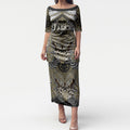 Aotearoa Iwi Waikato Tainui Personalised Puletasi Maori Kowhaiwhai Pattern