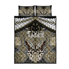 Aotearoa Iwi Waikato Tainui Quilt Bed Set Maori Kowhaiwhai Pattern