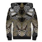 Aotearoa Iwi Waikato Tainui Personalised Sherpa Hoodie Maori Kowhaiwhai Pattern