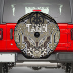 Aotearoa Iwi Waikato Tainui Spare Tire Cover Maori Kowhaiwhai Pattern
