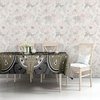 Aotearoa Iwi Waikato Tainui Tablecloth Maori Kowhaiwhai Pattern