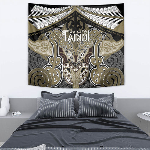 Aotearoa Iwi Waikato Tainui Tapestry Maori Kowhaiwhai Pattern