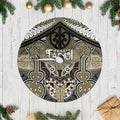 Aotearoa Iwi Waikato Tainui Tree Skirt Maori Kowhaiwhai Pattern