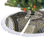 Aotearoa Iwi Waikato Tainui Tree Skirt Maori Kowhaiwhai Pattern