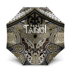 Aotearoa Iwi Waikato Tainui Umbrella Maori Kowhaiwhai Pattern