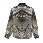 Aotearoa Iwi Waikato Tainui Personalised Women Casual Shirt Maori Kowhaiwhai Pattern
