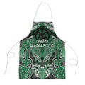 Aotearoa Iwi Ngati Maniapoto Apron Maori Kowhaiwhai Pattern