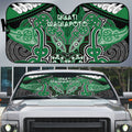 Aotearoa Iwi Ngati Maniapoto Auto Sun Shade Maori Kowhaiwhai Pattern