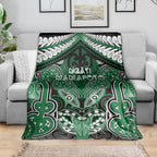 Aotearoa Iwi Ngati Maniapoto Blanket Maori Kowhaiwhai Pattern
