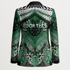 Aotearoa Iwi Ngati Maniapoto Personalised Blazer Maori Kowhaiwhai Pattern