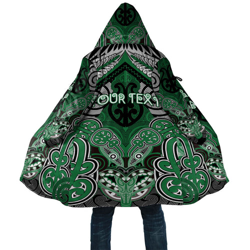Aotearoa Iwi Ngati Maniapoto Personalised Cloak Maori Kowhaiwhai Pattern