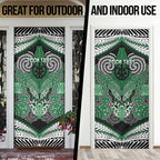 Aotearoa Iwi Ngati Maniapoto Personalised Door Cover Maori Kowhaiwhai Pattern