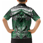 Aotearoa Iwi Ngati Maniapoto Personalised Hawaiian Shirt Maori Kowhaiwhai Pattern