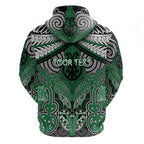 Aotearoa Iwi Ngati Maniapoto Personalised Hoodie Maori Kowhaiwhai Pattern